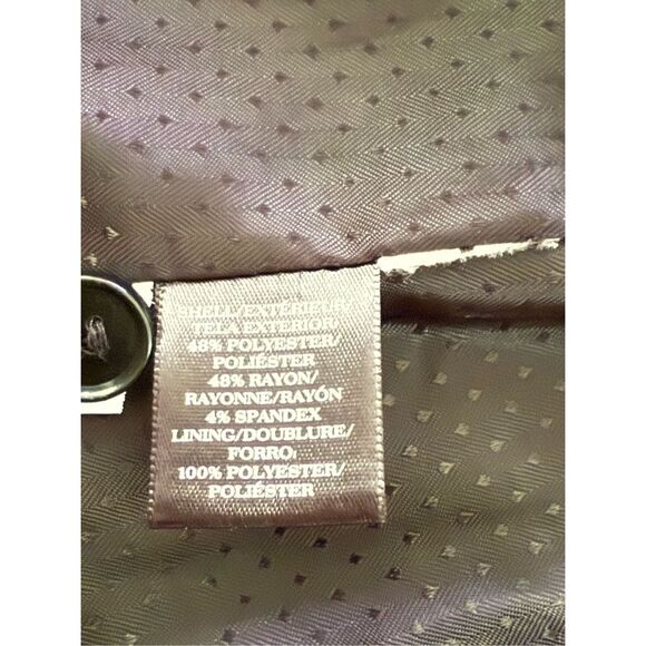 Ann Taylor one button Classic blazer in stretch Cotton Shorts ZS 6 - Picture 11 of 11